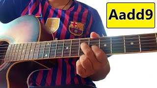 How to Play Aadd9 Chord on Guitar | Guitar Lessons