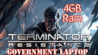 Terminator Resistance Government laptop gameplay | amd r4 graphics | 4Gb Ram | 512Mb Vram