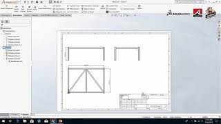 วิธีกำหนดสีและขนาดเส้นใน Drawing ด้วยโปรแกรม SOLIDWORKS