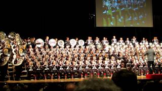 OSUMB Concert Finale incl Sloopy and Script Ohio 11 11 2012