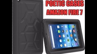 Amazon Fire 7 - Protective Case - Poetic Cases