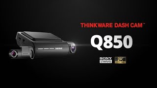 THINKWARE Q850 Dash Cam | Style Meets Security