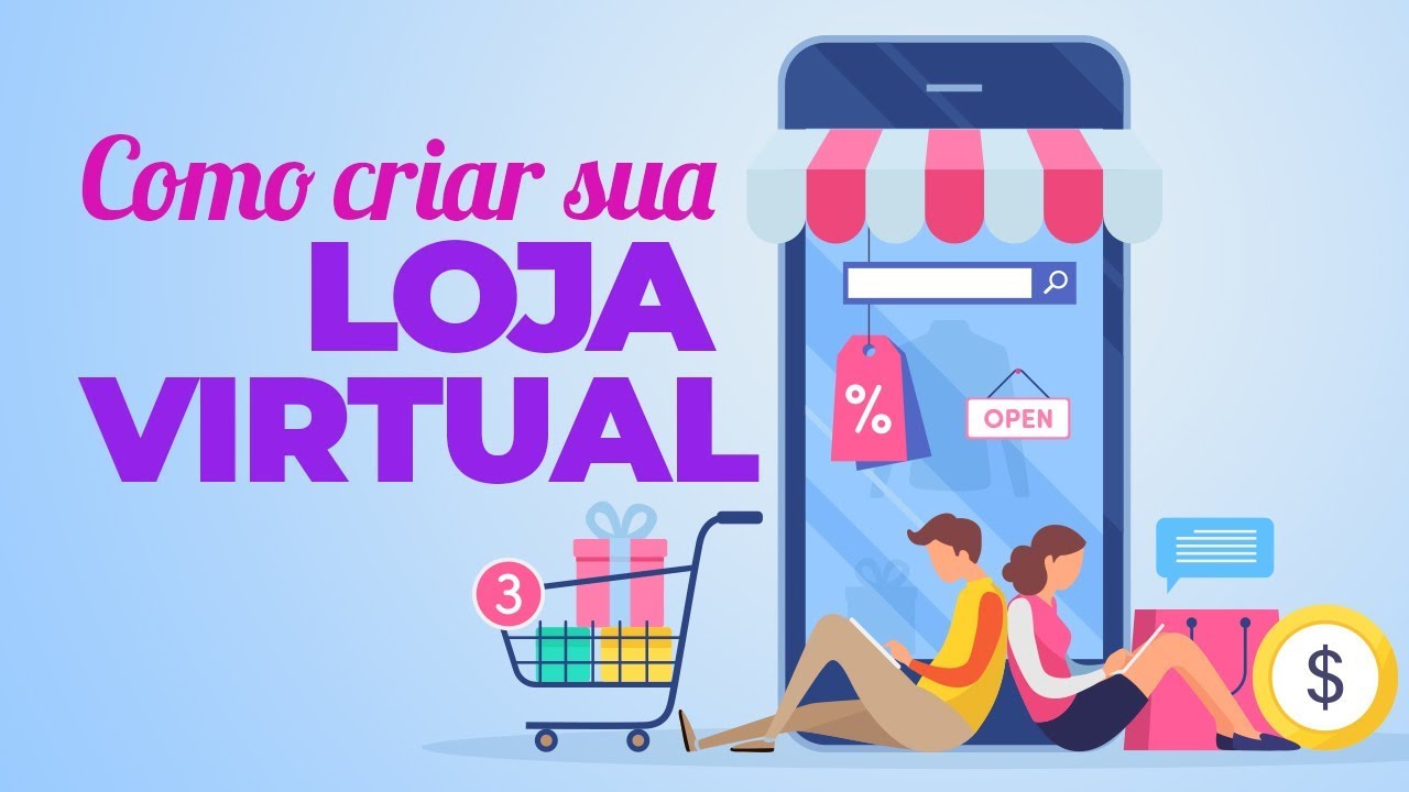 LOJA VIRTUAL - Como Criar Um Site De Vendas Online! - YouTube