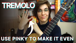 TREMOLO COURSE (2/5) - MOVEMENT and why you should use your PINKY