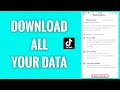 How To Download All Your TikTok Data