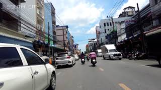 [4K]ถนนรัถการ หาดใหญ่/Ratkarn Road, Hat Yai, Songkhla, Thailand