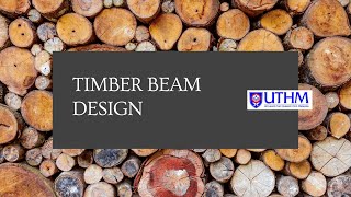 Timber Beam Design According to MS544