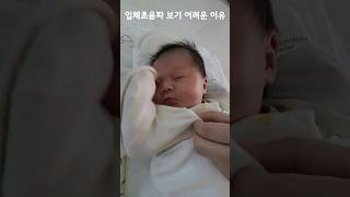 아기 입체초음파 보기 어려운 이유