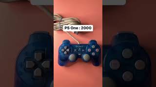 Evolution of PlayStation Controllers