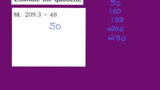 Lesson 5.3 Estimate Quotients