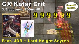 [BB iRO] GX Katar Crit Dmg Test - \