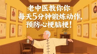 每天只需5分钟，这套动作帮你远离心梗脑梗！ #一起来锻炼#预防心梗 #脑梗【中医脾胃邵爱民】