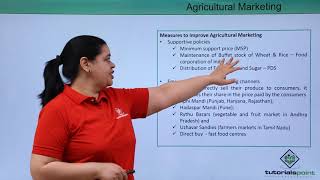 Class 11th – Agriculture Marketing in India | Indian Economics | Tutorials Point