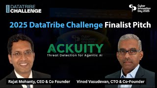 Ackuity: Security Observability for Agentic AI Systems | DataTribe Challenge 2025 Finalist Pitch
