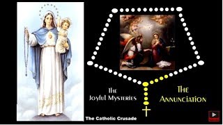 The Joyful Mysteries - VIRTUAL ROSARY - (Mondays \u0026 Saturdays)