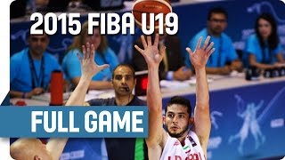 China v Iran - Classification 13-16 - Full Game - 2015 FIBA U19 World Championship