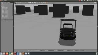 Simulation of the BUG2 algorithm on a Turtlebot using the Gazebo