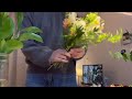 오후의 하루 18 florist vlog✨ 부케특집 조화로 만드는 부케 처음부터 끝까지 노하우 알려드려요 wedding bouquet silk flower bouquet