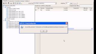 LOYTEC L-PROXY Configurator - Static network variables and manual connections [P002]