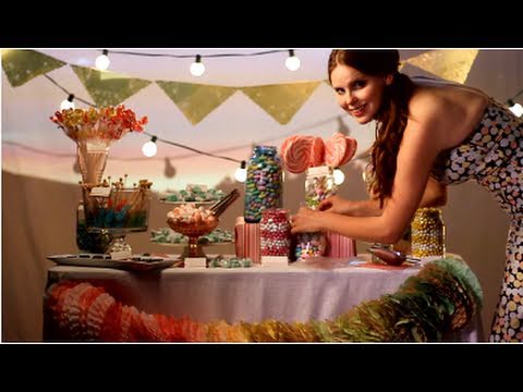 How to Create a Candy Buffet For a Wedding or Party! How to Create a Candy Buffet For a Wedding or Party!