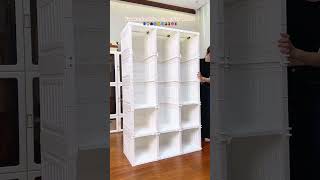 ANTBOX Foldable Wardrobe, Optimize Space and Perfectly Store Bedroom Clothes