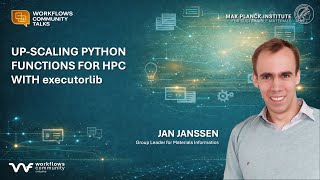 Workflows Community Talks: Up-scaling Python functions for HPC with executorlib