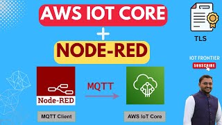 Node-RED to AWS IoT Core using MQTT | Simple Step By Step Tutorial