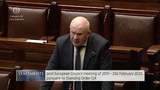 Deputy Jackie Cahill - speech from 5 Mar 2020