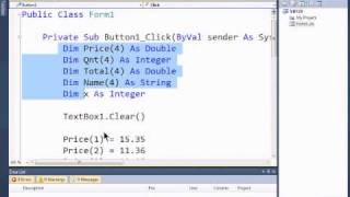 Visual Basic 2010 Express Tutorial 29 - Making A Class