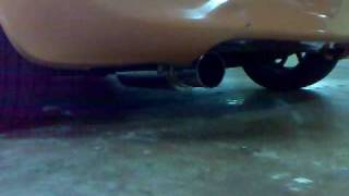 Nissan March K12 with Apexi Evolution N1 rear muffler