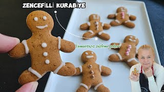 Bayatlamayan Zencefilli Kurabiye | Yumurtasız Süsleme Şekeri (Royal icing) Tarifi