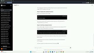 aws lambda http request python example