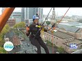 Jessica Rappels a Building | Living Local 15