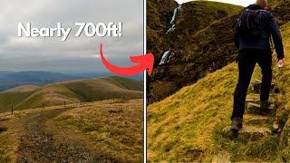 The Calf, Howgills, Via Cautley Spout Waterfall