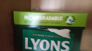 #Peter_Trys Lyons biodegradable tea bags!👍