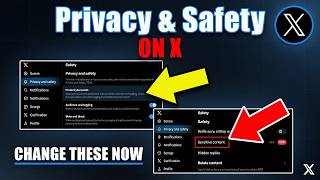 How To Change Privacy And Safety Settings On Twitter (X)