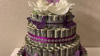 DIY Small money cake