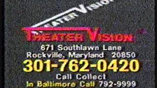 WNUV TV 54 Baltimore MD 1986 with movie... Million Dollar Legs.wmv