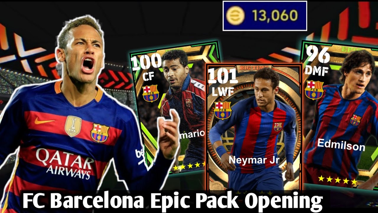 FC Barcelona Epic Pack Opening In Efootball 2023! Neymar Jr Epic Big ...