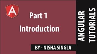 Introduction- Angular (Tutorial #1)