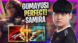 GUMAYUSI PERFECT GAME WITH SAMIRA! - T1 Gumayusi Plays Samira ADC vs Kai'sa! | Season 2023