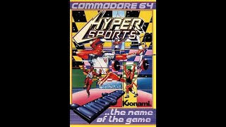 Commodore 64 Tape Loader Imagine Hyper Sports 1985