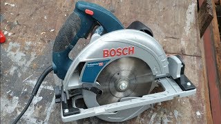 Bosch Professional GKS 65 G Circular Saw Testing