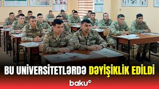 Hansı universitetlərdə sənəd qəbulunun vaxtı uzadıldı?