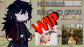 ||Hashiras react to giyuu as||Hashira react|Gacha| no angst YET|JV/gza||