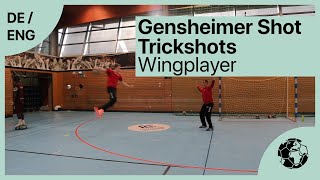 Gensheimer Shot Wingplayer- Trickshot - Handballtraining U17 | Handball inspires