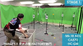 3GUN NATIONポスタル 2023.5/20 TARGET-1新宿 タナカ様