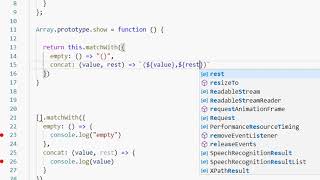 8 Pattern matching on native Array