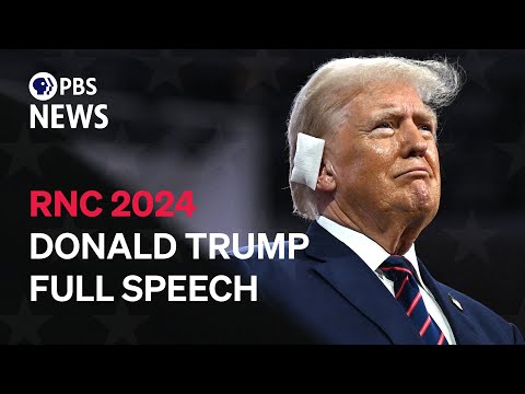 WATCH LIVE Donald Trump speaks at the 2024 Republican National Convention | 2024 RNC Night 4