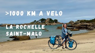 1000 km à vélo, seule : la Rochelle - Saint-Malo - vélodyssée et vélomaritime